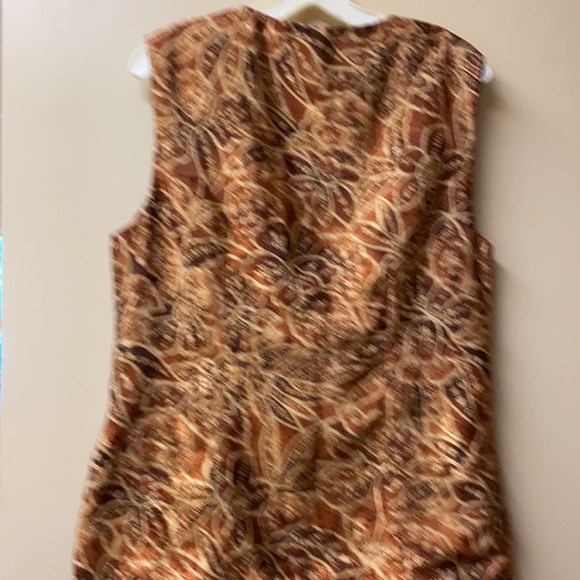 Vest made from vintage fabric - Picture 3 of 3